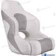 FOTEL SPORT BIAŁOSZARY