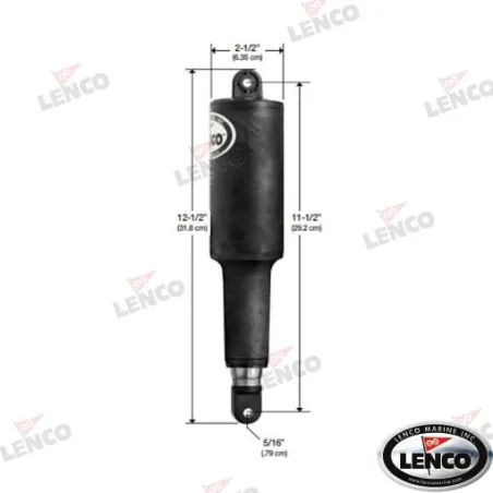 siłownik standardowy 2-14" 12v