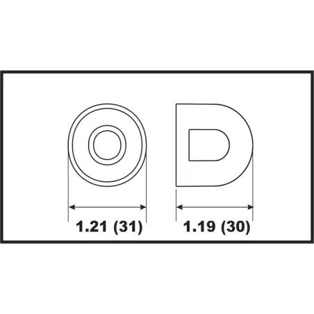 ANODY DO OBUDOWY GIMBALA ALPHA ONE 00050A